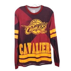 Cleveland Cavaliers S UNK Long Sleeve NBA Allover Print